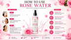 YUGA VEDA 100% Pure Rose Water – Your Daily Glow Guarantee | 100ml